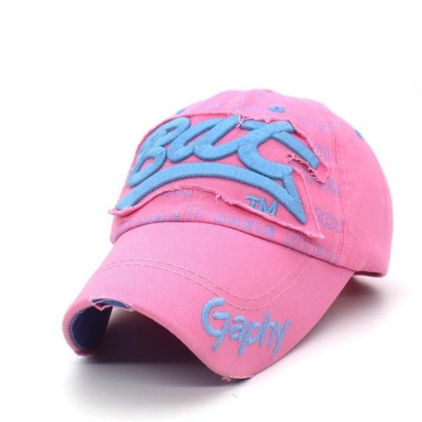 New Summer cotton hat women baseball caps letters adjustable snapbacks hip hop cap men's hats