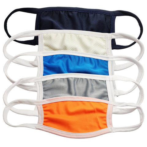 Anti-Pollution Lycra Face Mask For Protection (Pack of Assorted 5 Colours)
