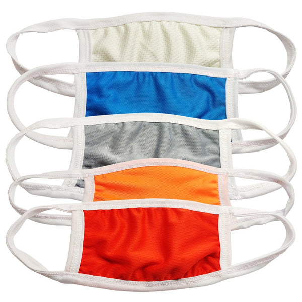 New Anti-Polllution Mouth Nose Lycra Cover Face Mask For Protection (Pack of 5)