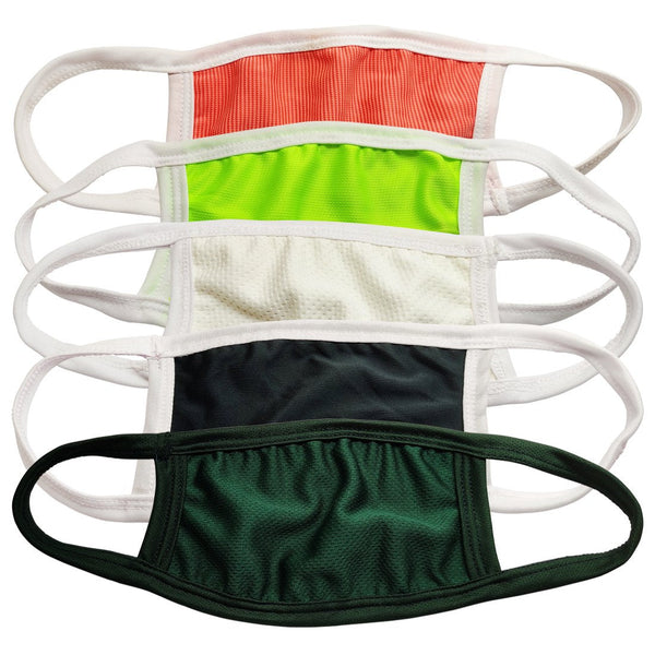 Anti-Pollution Lycra Face Mask For Protection (Pack of Assorted 5 Colours)