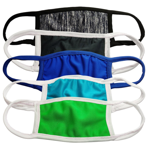 New Anti-Pollution Mouth Nose Lycra Cover Face Mask For Protection (Pack of 5)