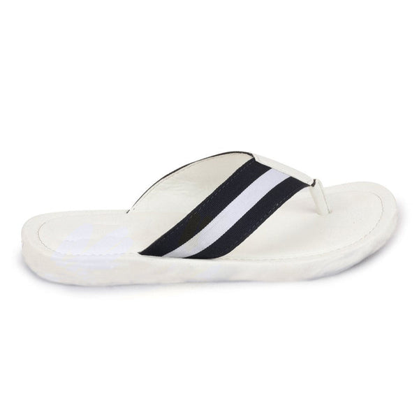 Men White Slippers  & Flip Flop