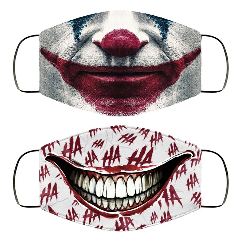 Combo of Dark Knight Joker & HAHA Printed