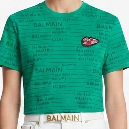 Premium Green Logo Print T-Shirt for Women – Soft Casual Tee
