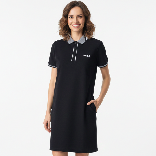 Women’s Classic Polo Dress  Sporty Chic Comfort