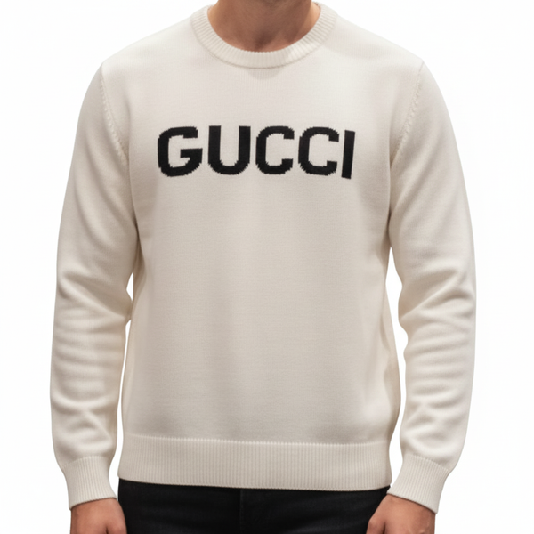 Imported  Classic Pullover with Bold Logo