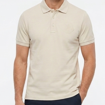 Premium Beige Polo T-Shirt for Men Stylish & Comfortable Casual Wear