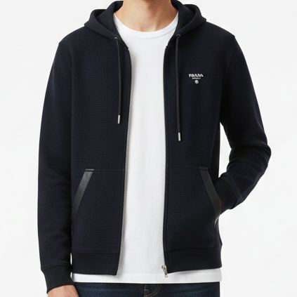 Premium  Zip-Up Hoodie – Minimal, Stylish & Luxury Feel