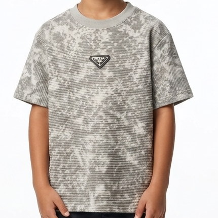 Premium Initial Brand Logo Kids  Printed T-Shirt  Elegant & Stylish Wear