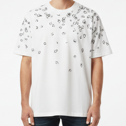 Summer New Edition  Drop Shoulder Round Neck Premium T-shirt