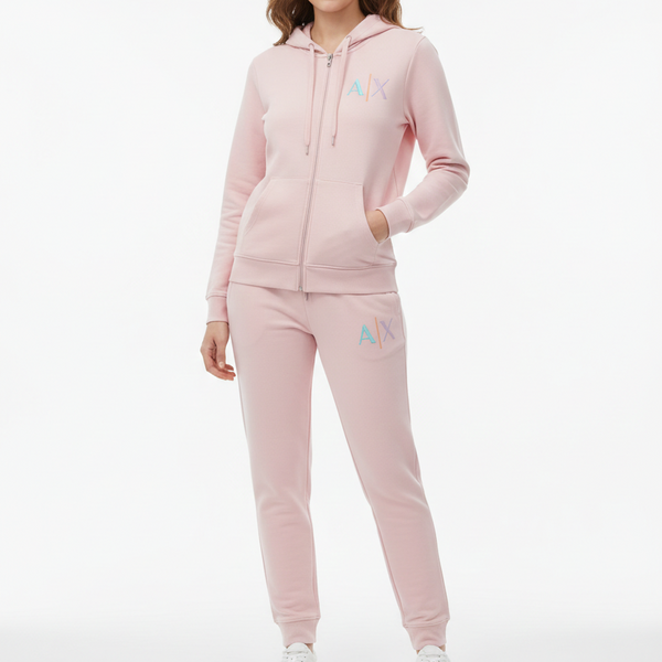 Premium Pink Hoodie & Jogger Set Soft Comfort in a Chic Pastel Tone
