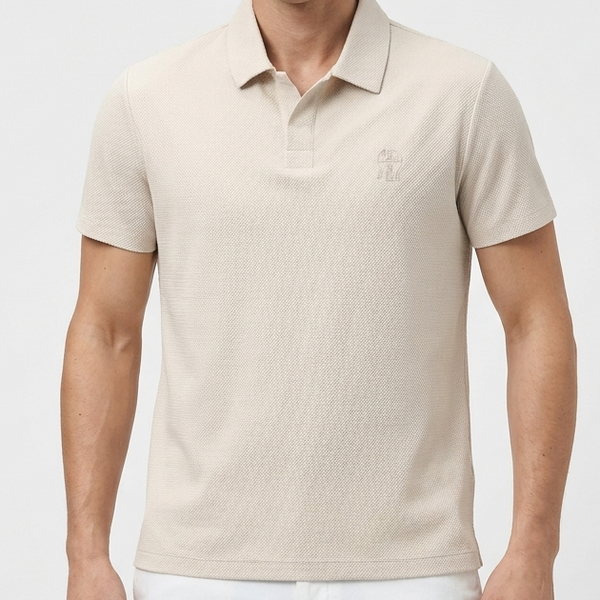 Premium Textured Polo T-Shirt for Me Classic Fit, Soft & Stylish