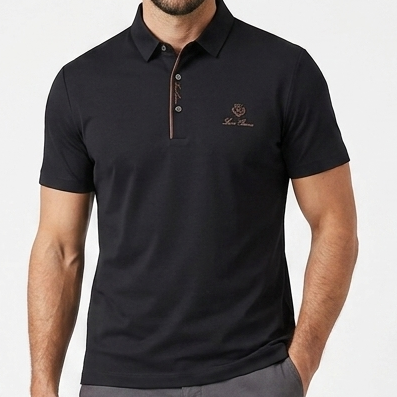 Premium Solid Polo T-Shirt Collection with Elegant Button Placket