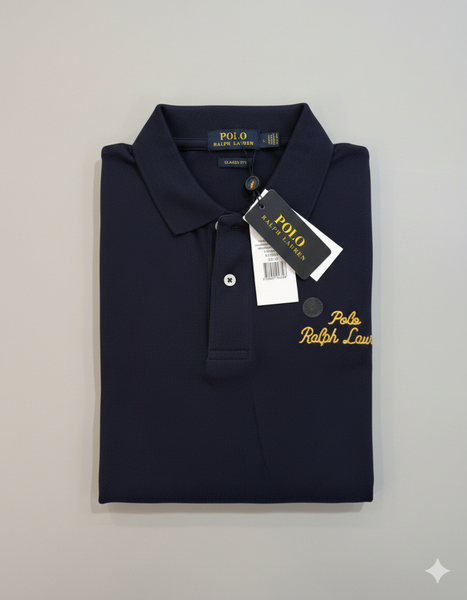 Premium Men Long-Sleeve Polo Shirt – Luxury, Comfort & Modern Fit