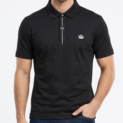 Imported Polo Tee Embroidery Logo