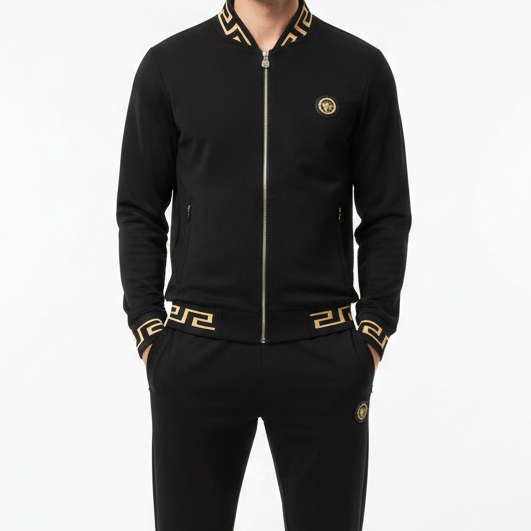 Premium Medusa  Initial  Logo  Tracksuit