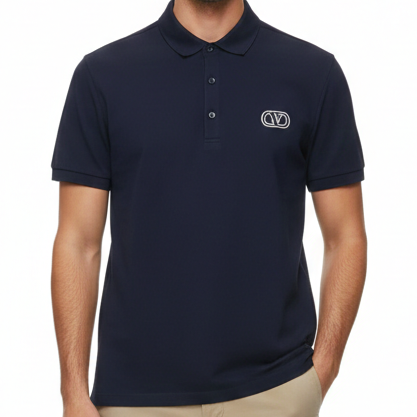 Premium Classic Navy Polo T-Shirt Timeless Comfort with Modern Style