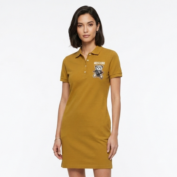 Premium Brand Polo Collar Women Dress
