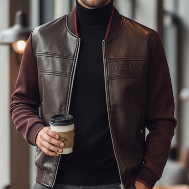 Luxury Stylish Leather Jacket