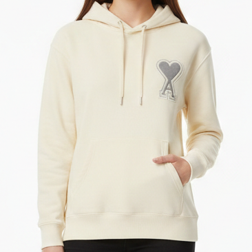 Premium Cozy and Warm Hoodie with Heart Logo Patch