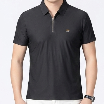 Premium Half-Zip Polo T-Shirts  Elegant Comfort Collection