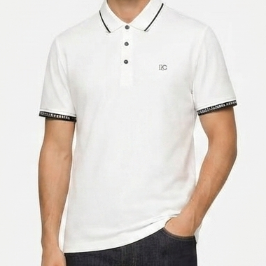 Luxury Men's Polo T-Shirt –Premium Fabric with Signature Logo