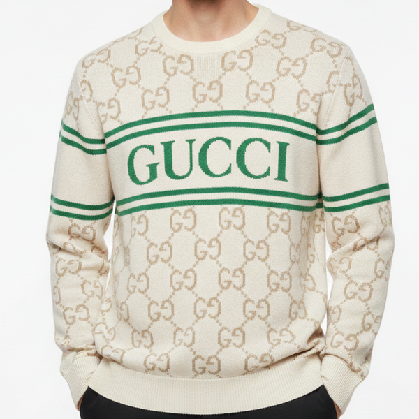 Premium GG Monogram  Pullover  For Men