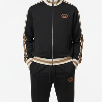 Premium   Pached Logo Embellished  Track-Set