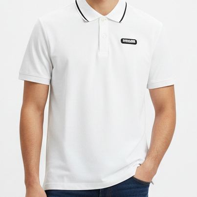 Branded Classic White  T-Shirt Premium Comfort with Timeless Style
