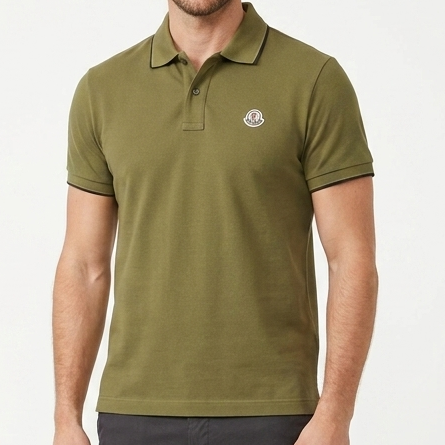 Premium Olive Green Polo T-Shirt for Men