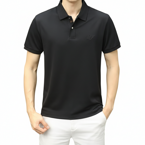 Men’s Classic Polo T-Shirt  Minimal Premium Short Sleeve Style