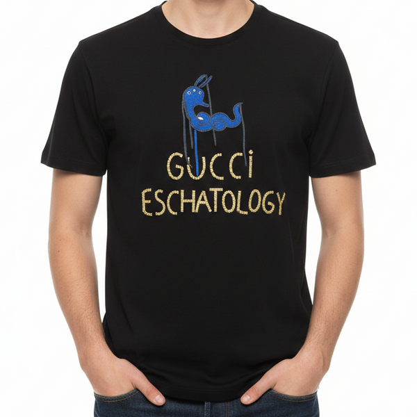 Eschatology Graphic Black T-Shirt – Premium Designer Edition