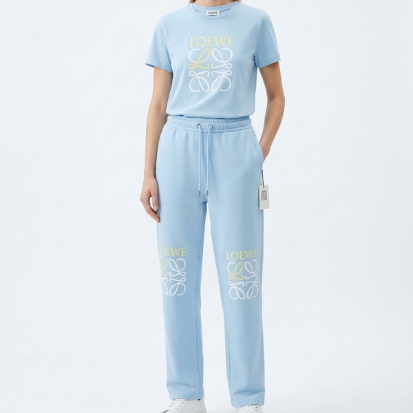 Sky Blue Luxury Co-ord Set Effortless Elegance in Comfort