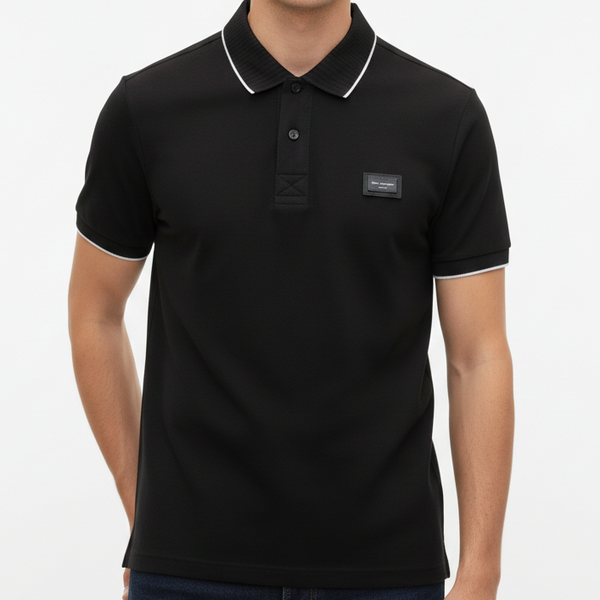 Men’s Premium Solid Polo T-Shirt Classic Collar Casual Slim Fit Tee