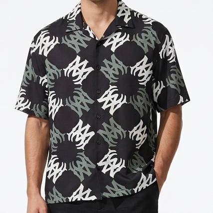 Trendy Printed Half Sleeve Shirt for Men Stylish Streetwear Collection