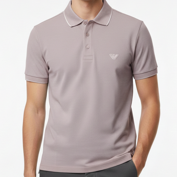 Men’s Premium Pink Polo T-Shirt Soft Fabric, Classic Regular Fit