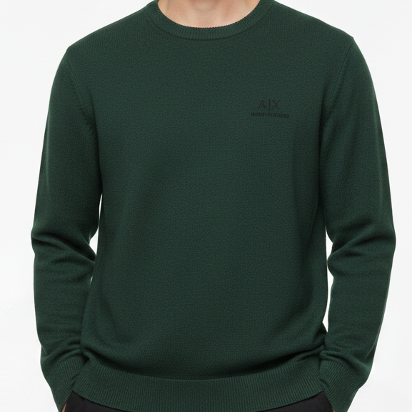 Luxury Imported  Crew Neck Pullover