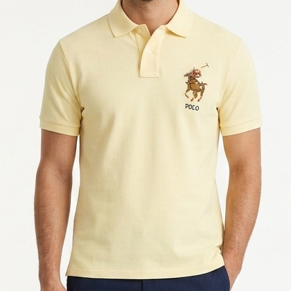 Premium Branded  Polo T-Shirt Classic Horse Logo Edition