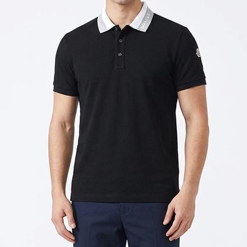 Premium Contrast Collar Polo Shirt For Men