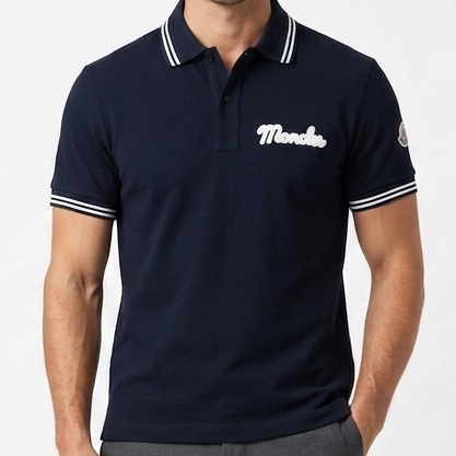 Men’s  Polo T-Shirt with Contrast Collar  Premium Regularl Fit