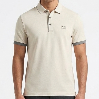 Premium Polo T-Shirt for Men Regular Fit Minimal Logo Design