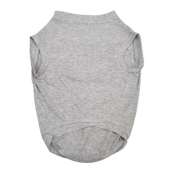Grey Premium Dog T-Shirts for Small Breeds