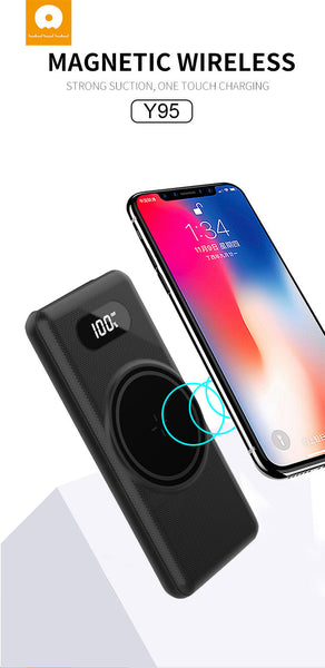 10000mah magnetic wireless 15W charging Power Bank For iPhone - Luxury at Less