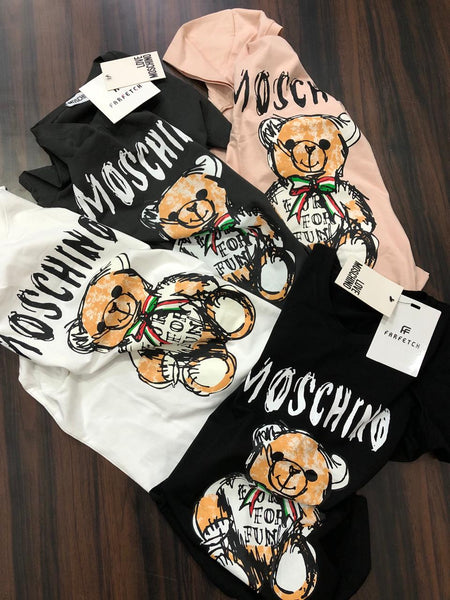 Drawn Teddy Bear Organic Jersey T-shirt