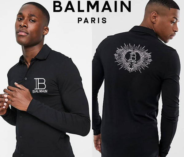 Luxury Full Sleeve Shirt with Embroidery  Logo