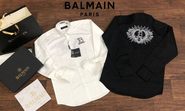 Luxury Full Sleeve Shirt with Embroidery  Logo