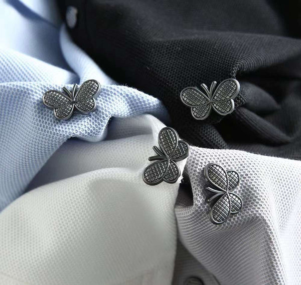 High-Class Initial Metal  Logo  Polo Shirt