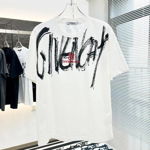 Brushed Design Drop Shoulder Tee for Men