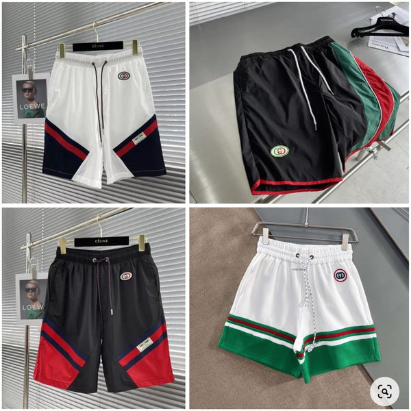 Luxury Embroidered  Logo Shorts