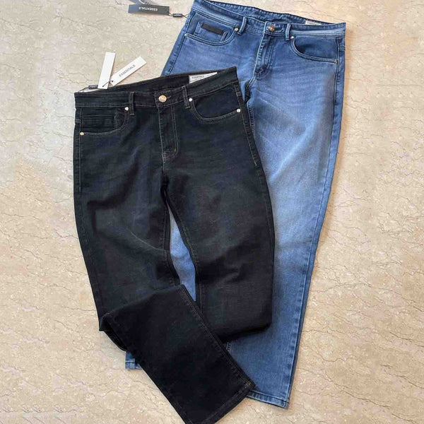 premium Straight  Fit Denim Jeans